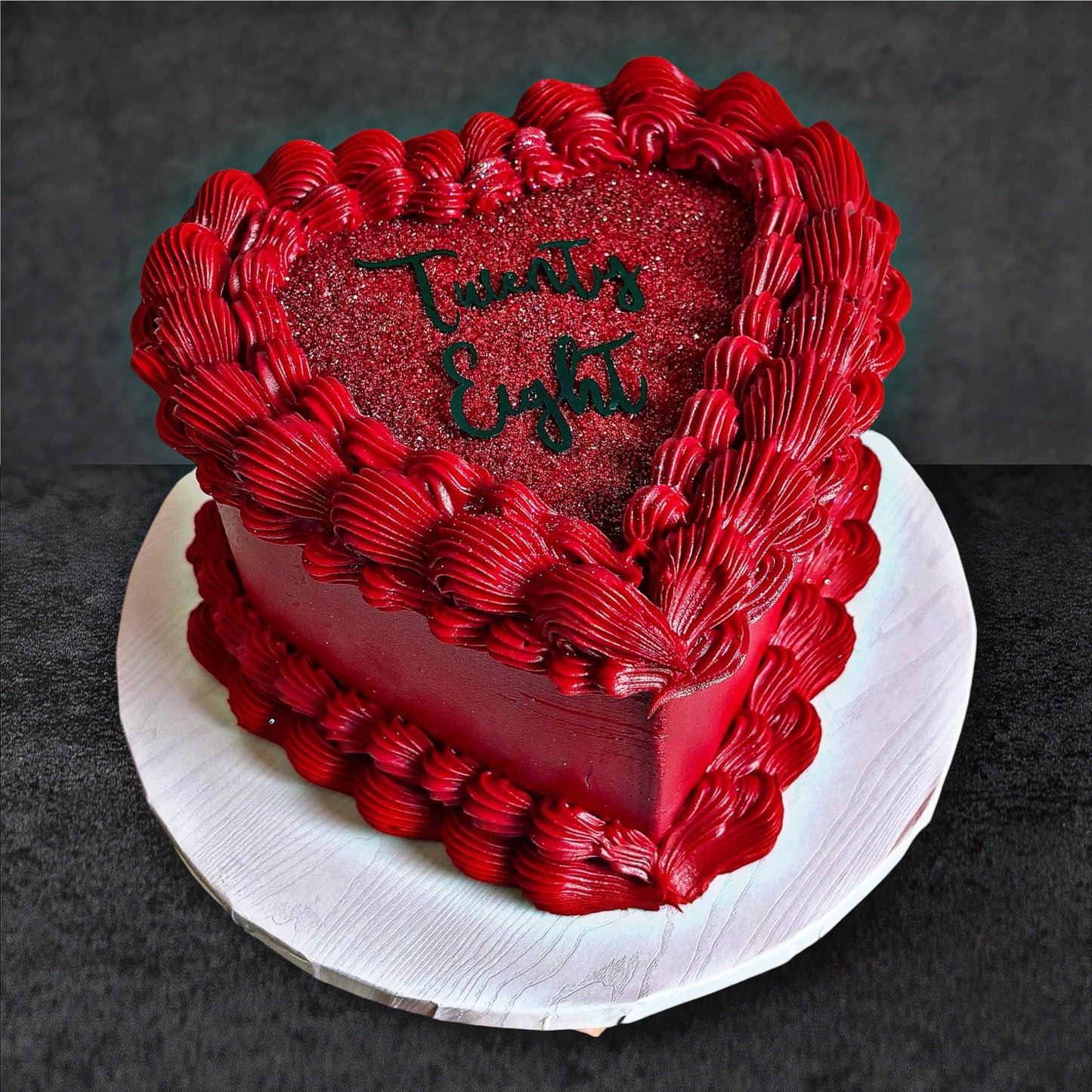 Heart Cake Happy on the Go