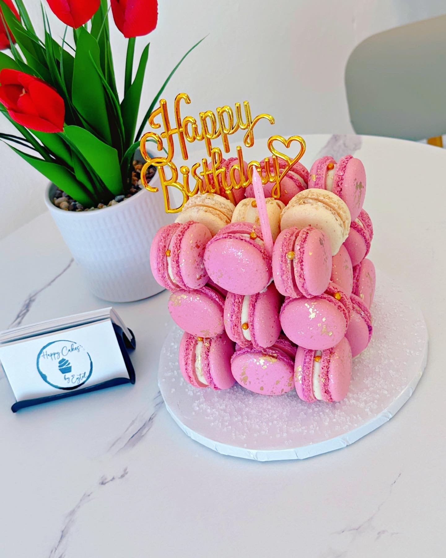 Macarons Cake